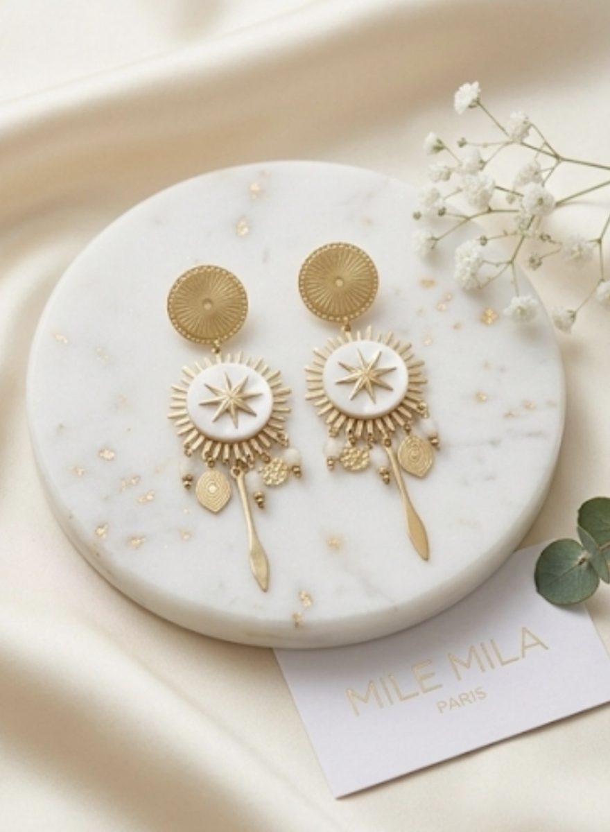 Boucles d’oreilles Mila