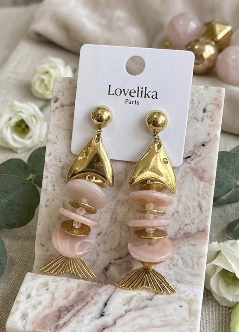 Boucles d’oreilles fishspring