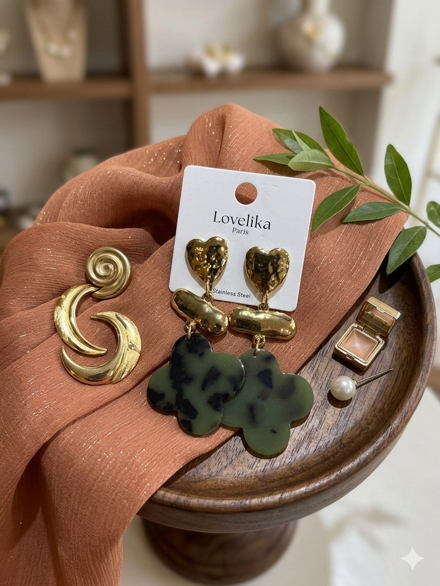 Boucles d’oreilles Loveléo