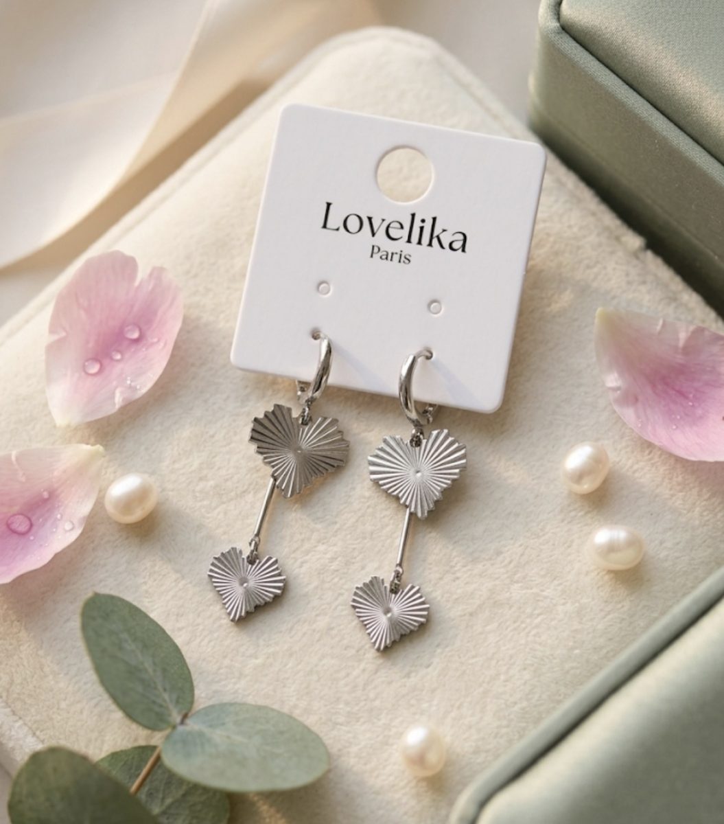 Boucles d'oreilles Eclat d'amour
