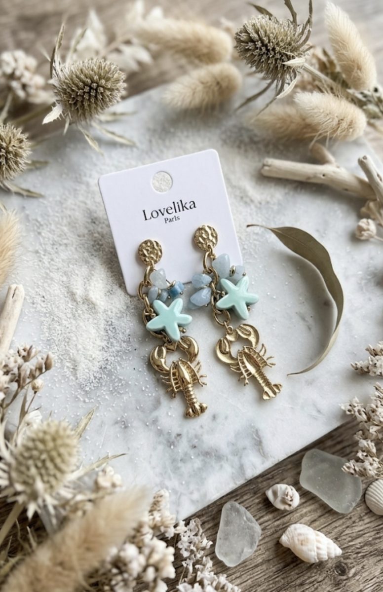 Boucles d'oreilles Trésors d'Atlantique