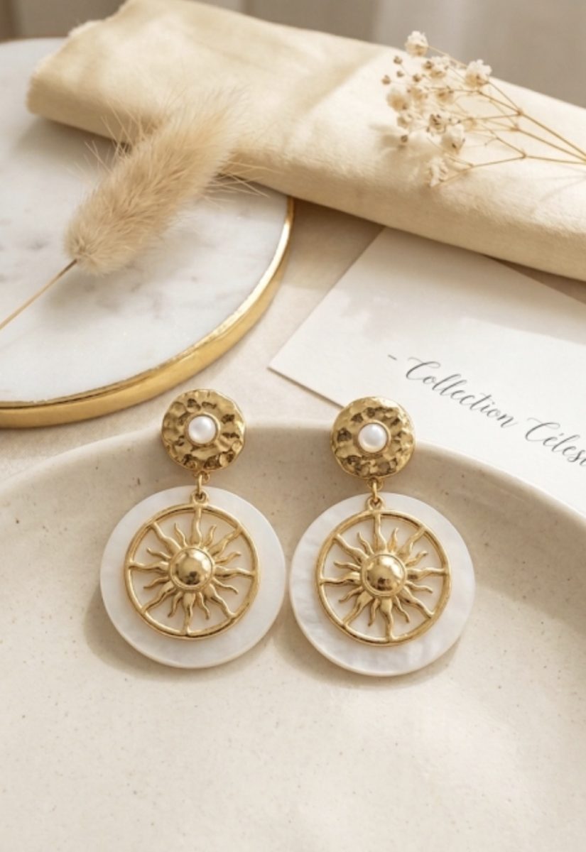 Boucles d’oreilles Céleste