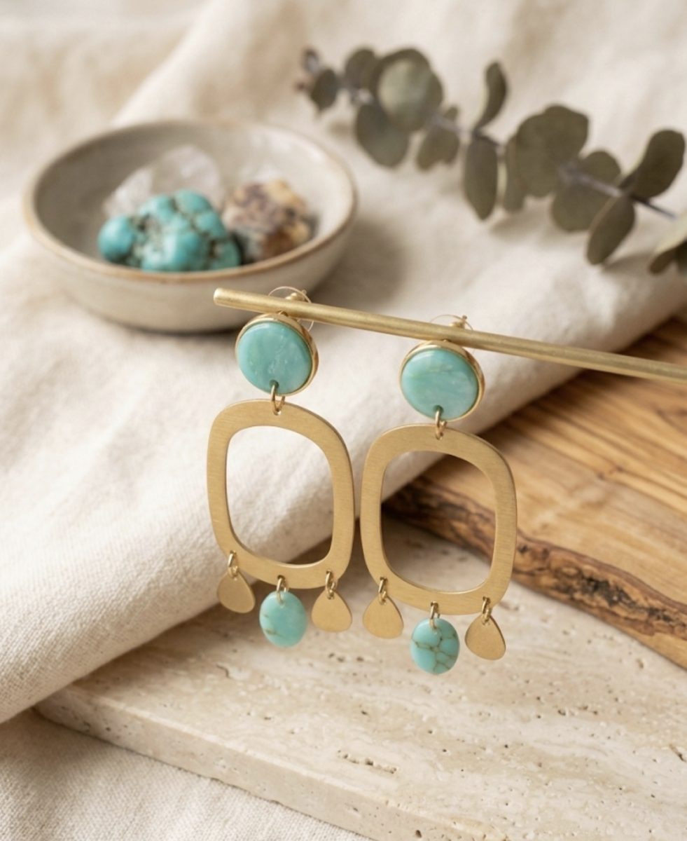 Boucles d’oreilles Escapade exotique