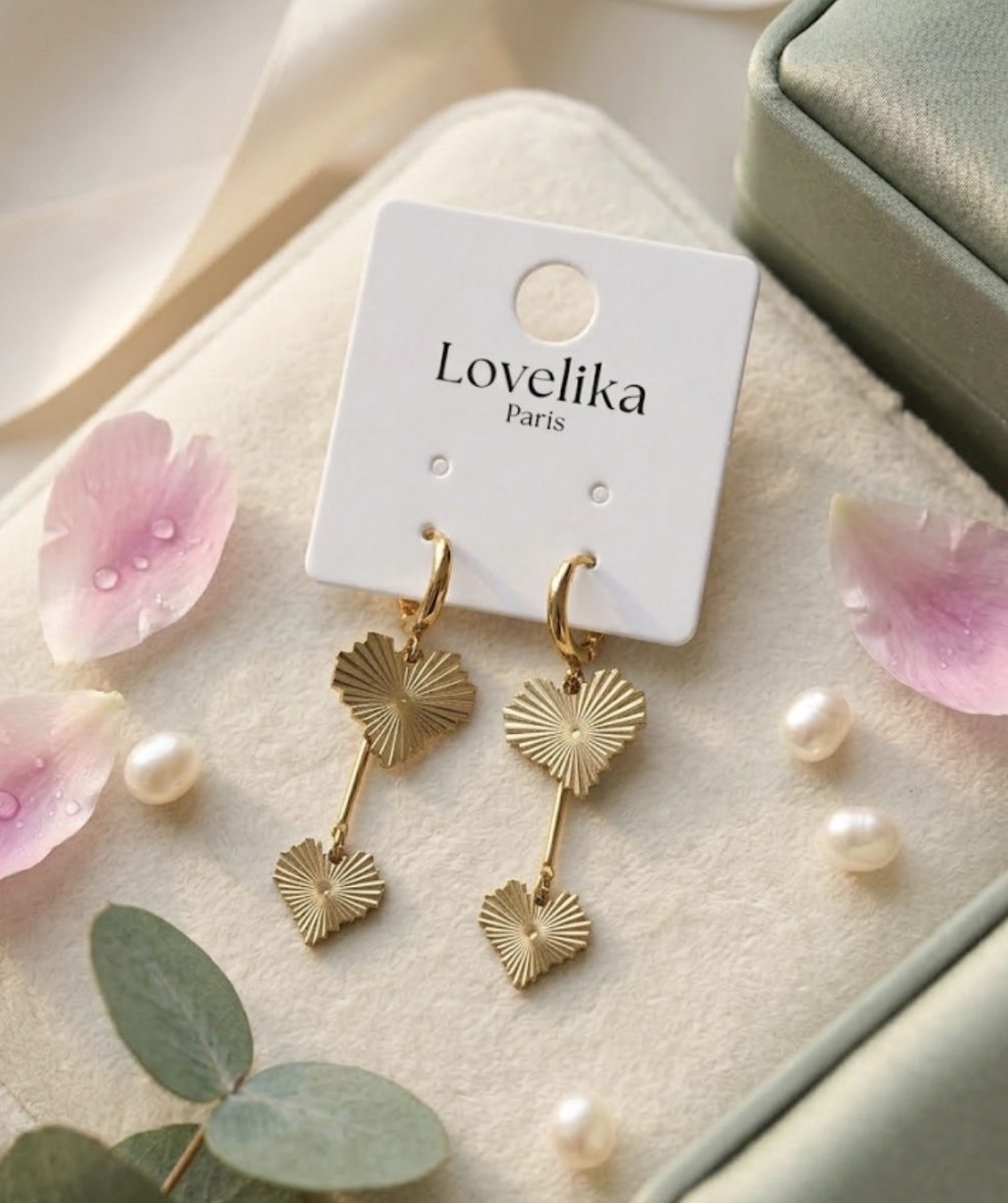 Boucles d'oreilles Eclat d'amour