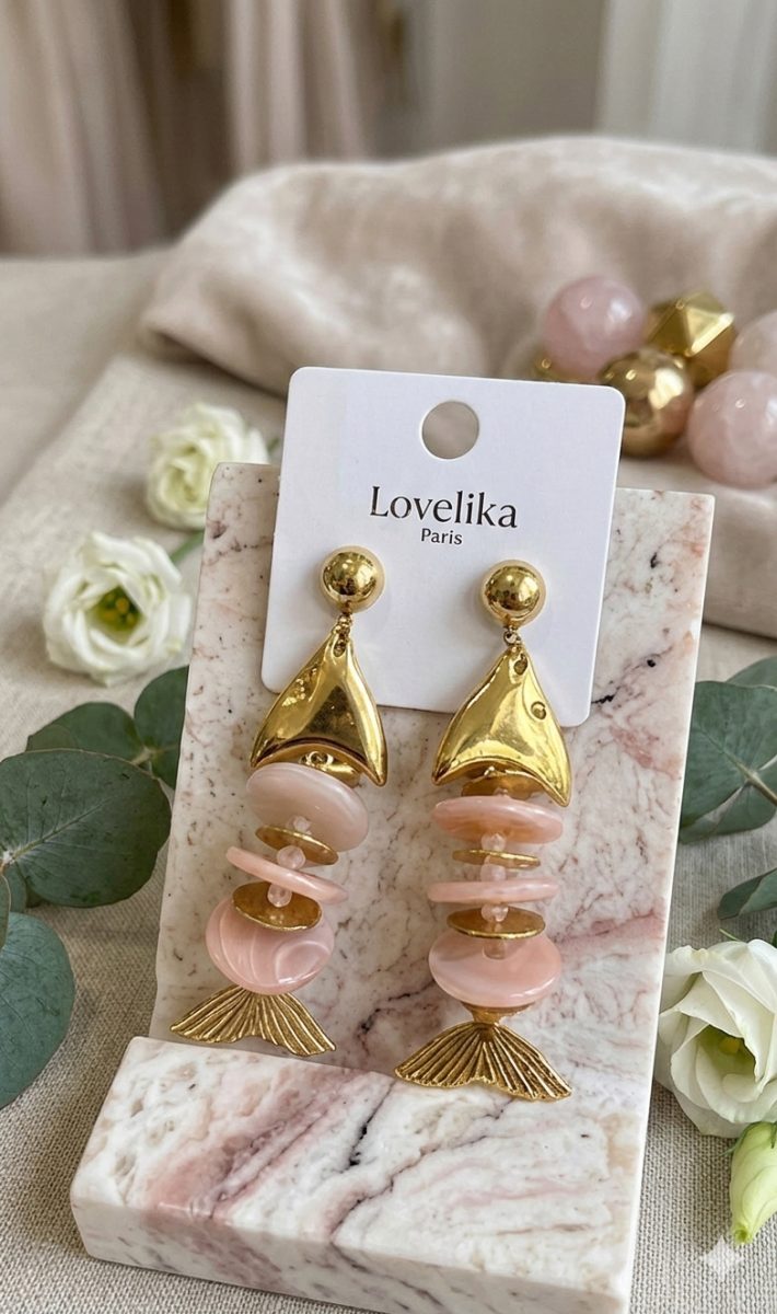 Boucles d’oreilles fishspring