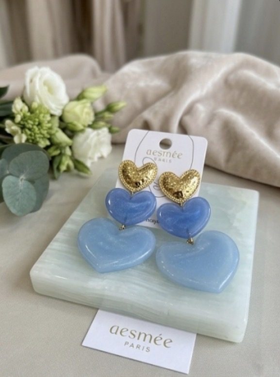 Boucles d’oreilles heart