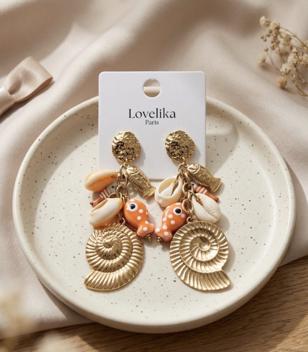 Boucles d'oreilles Trésors de la Côte