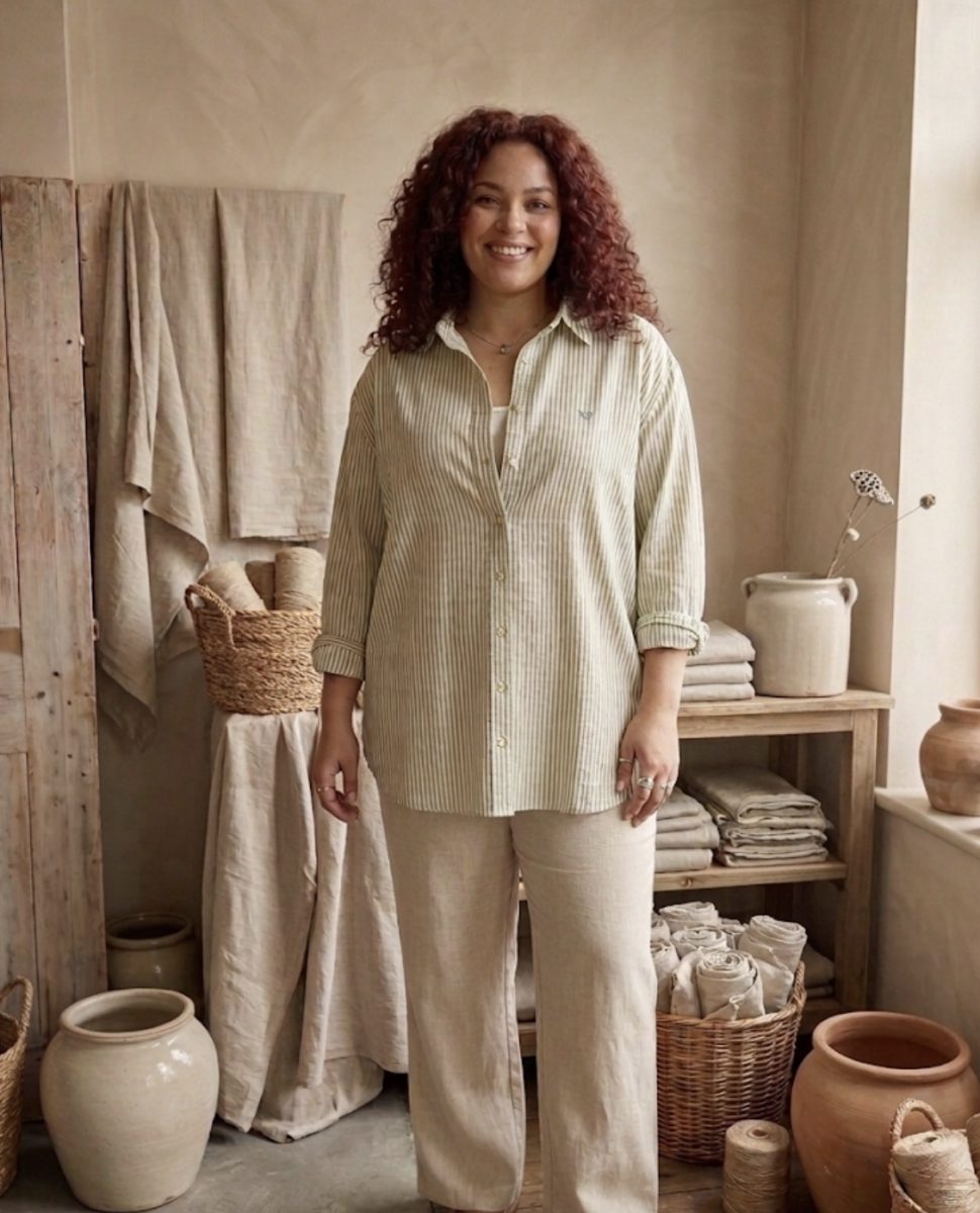 Chemise Heart Rayée