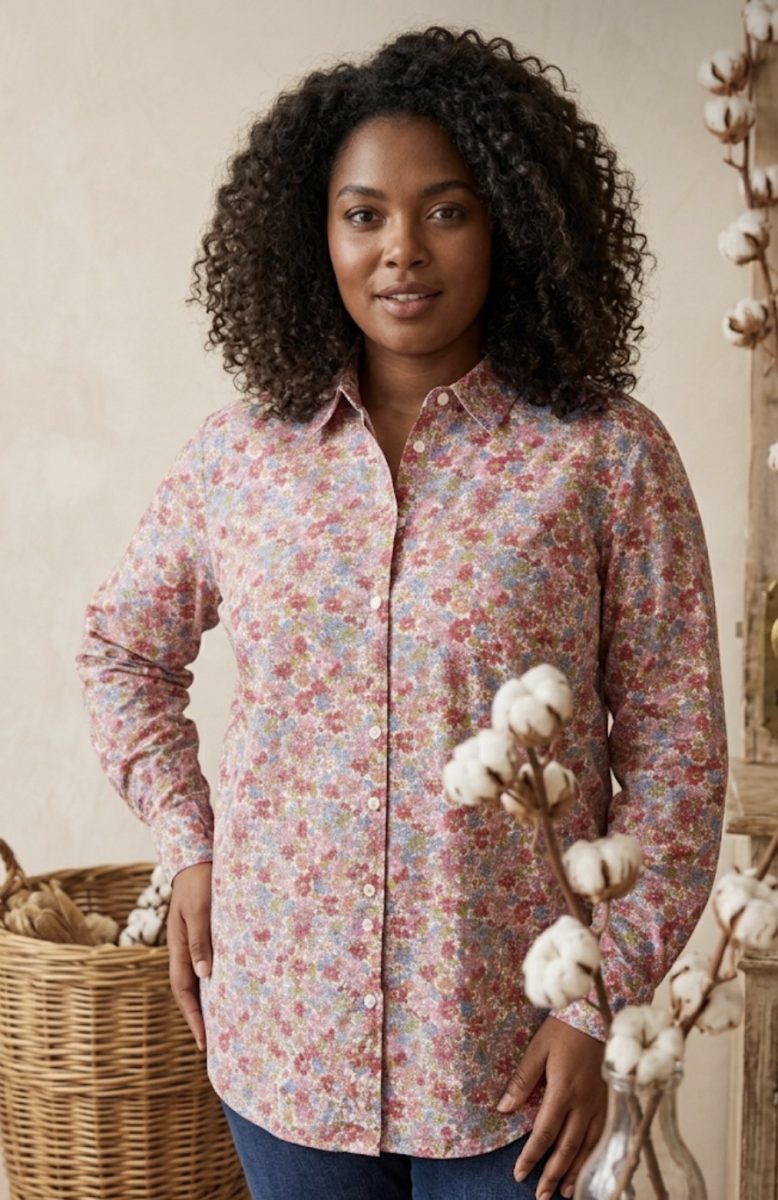 Chemise Éclosion florale
