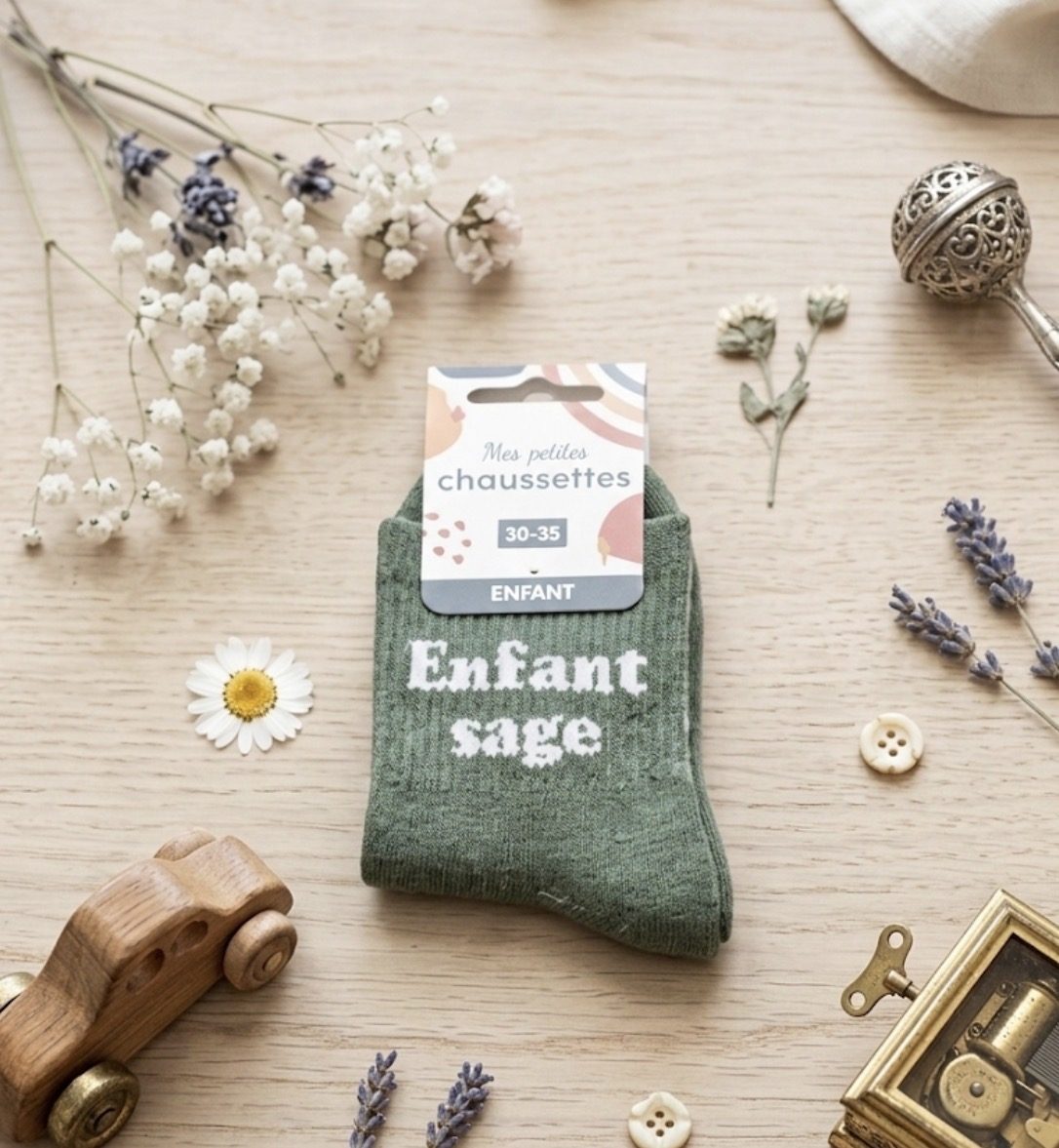 Chaussettes à message garçon