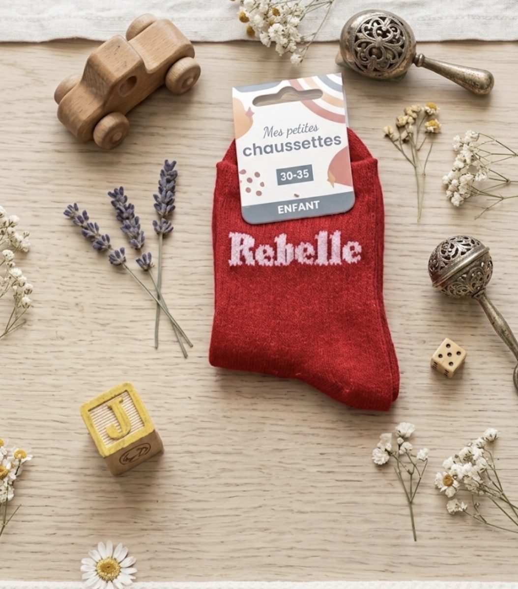 Chaussettes à message garçon