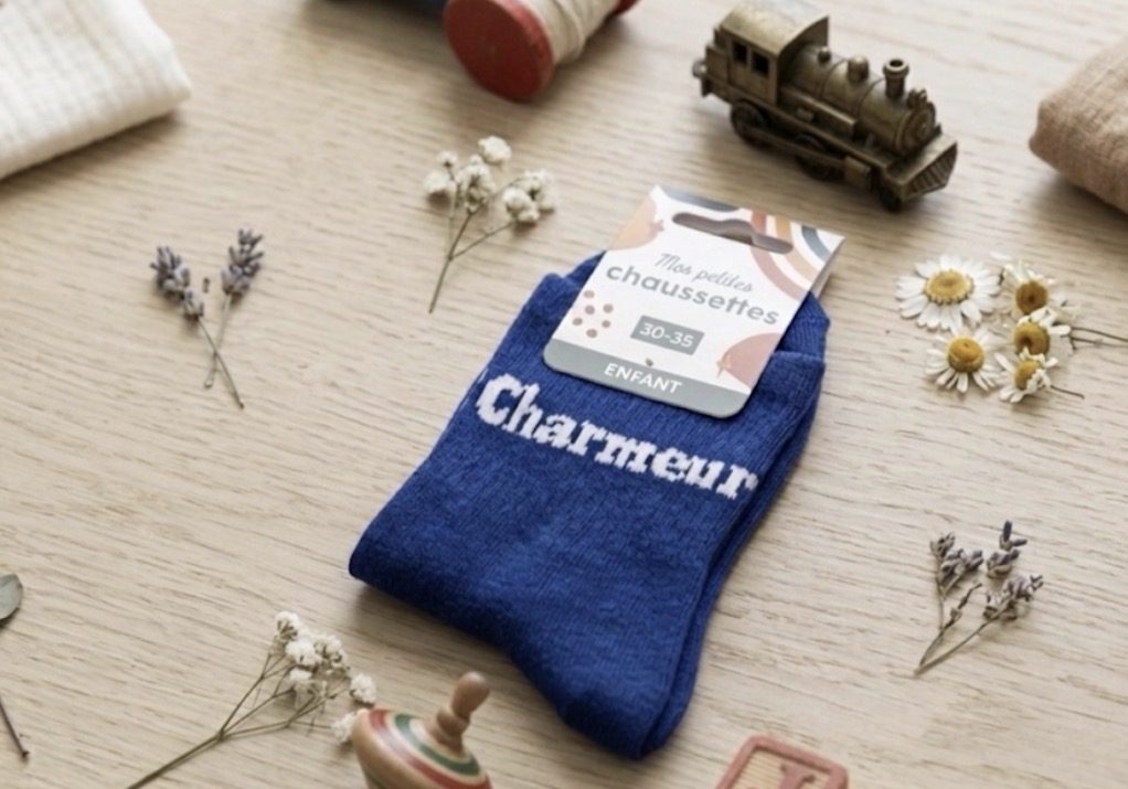 Chaussettes à message garçon
