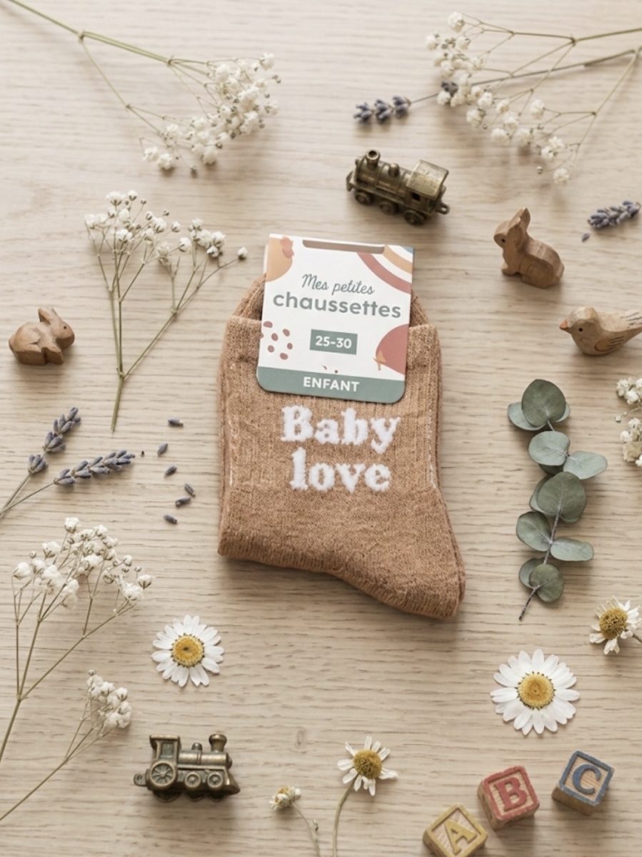 Chaussettes à message garçon