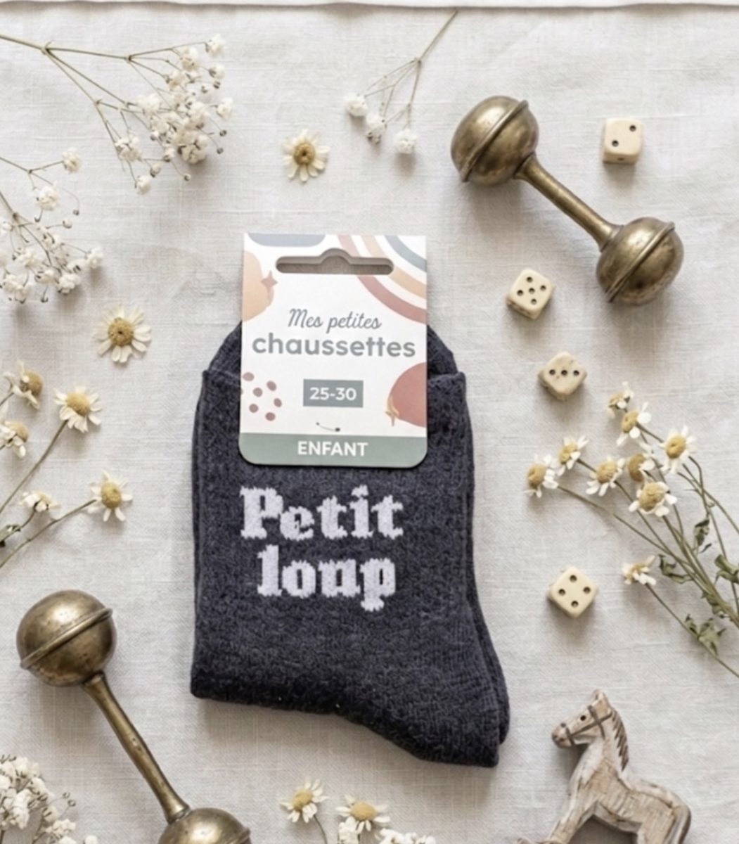 Chaussettes à message garçon