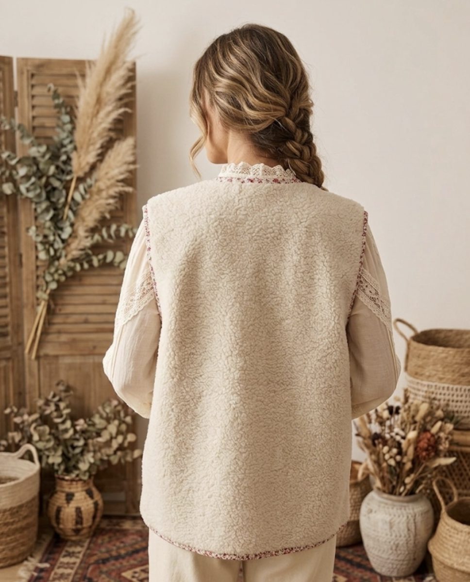 Gilet sans manches L’aubépine