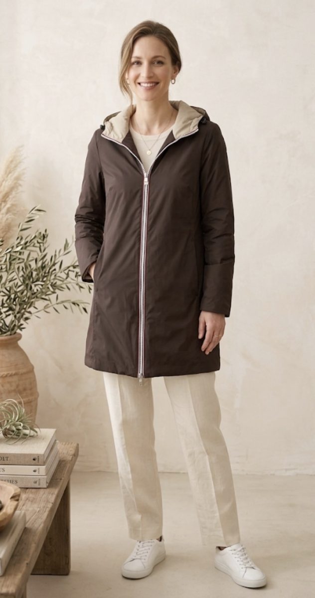 Parka réversible Ambre & Dune