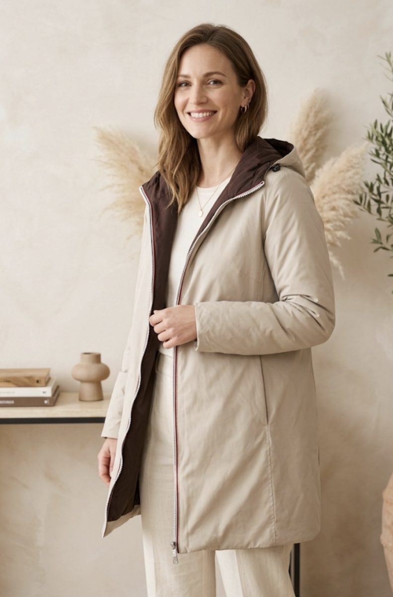 Parka réversible Ambre & Dune