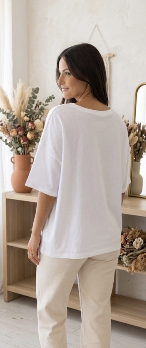 Sweat-shirt ciao manches 3/4