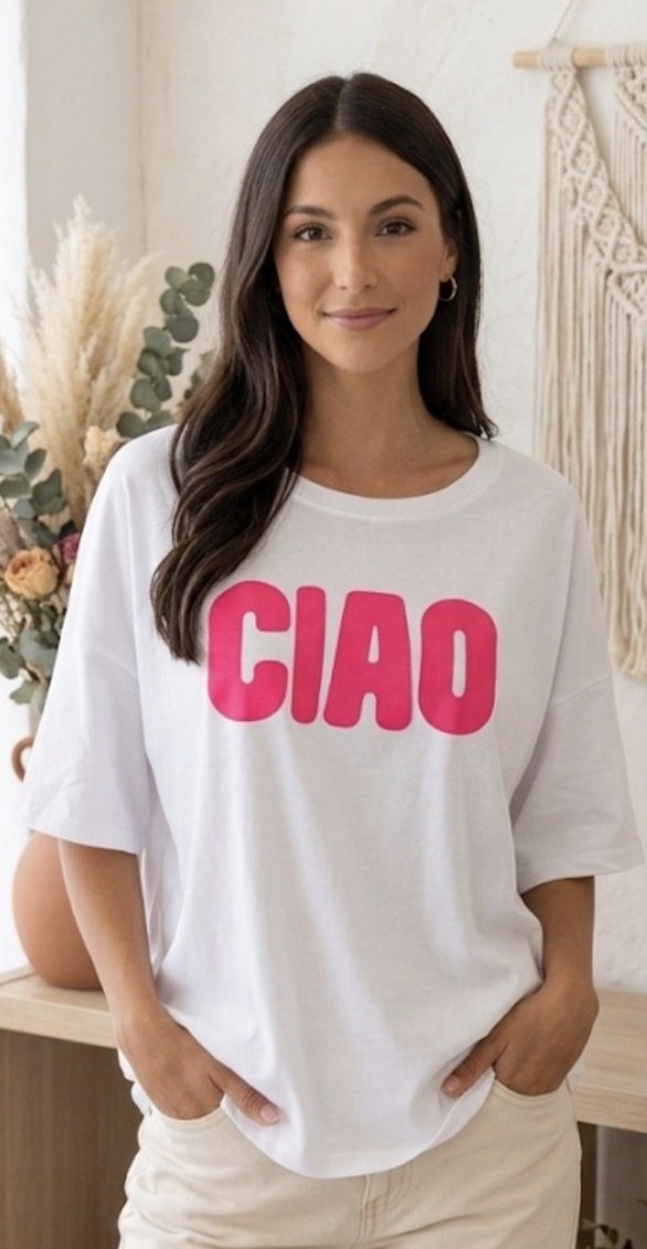 Sweat-shirt ciao manches 3/4