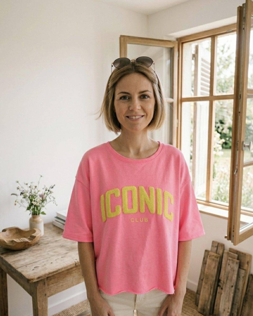 Sweat Iconic Manches 3/4