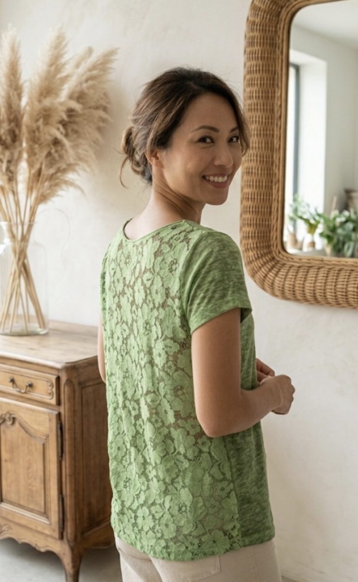 T-shirt Romance étoilée