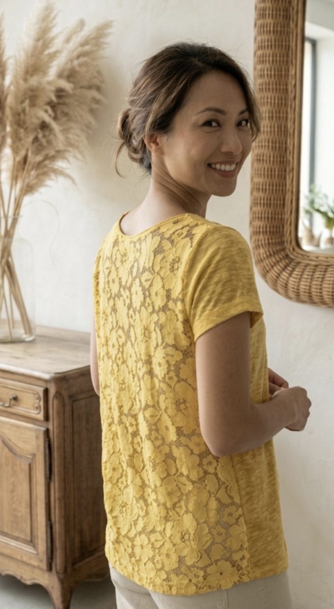 T-shirt Romance étoilée