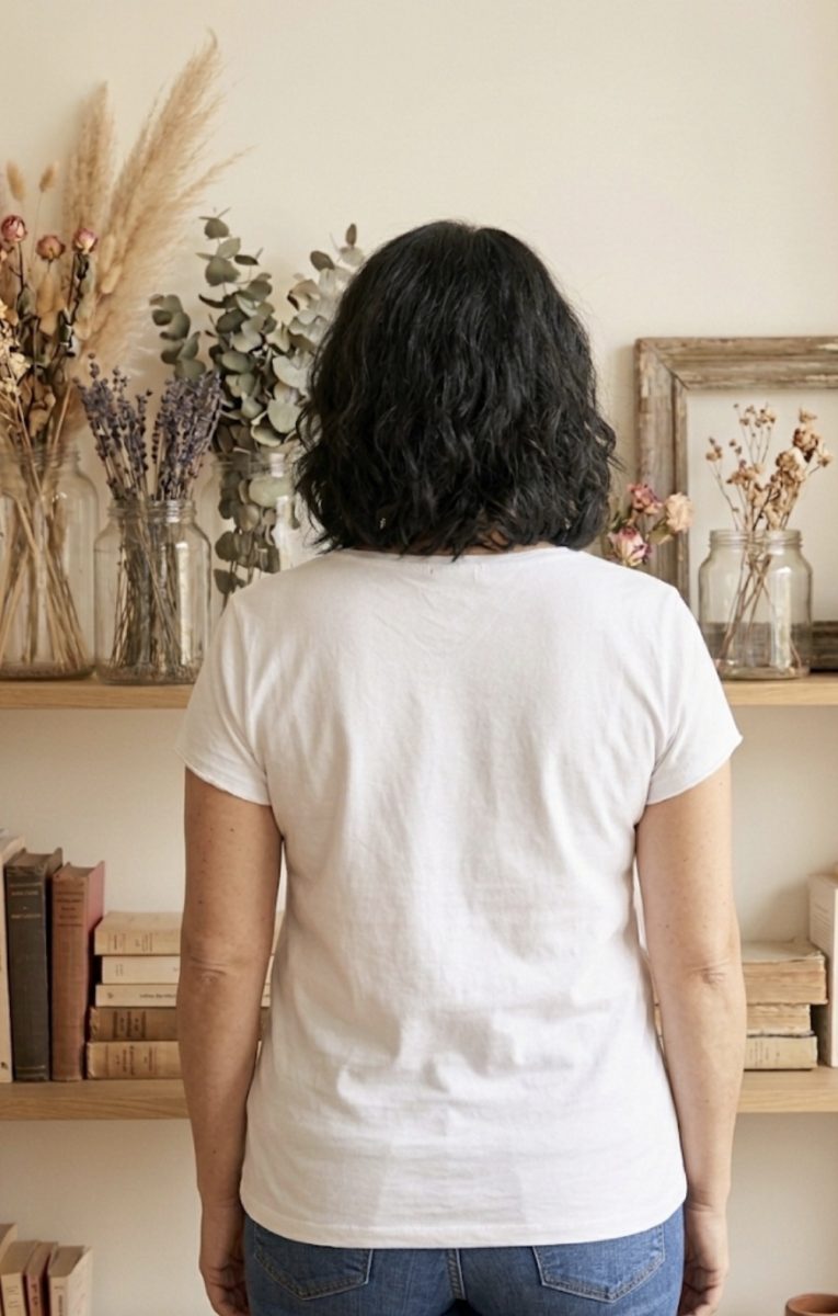 T-shirt Anniversaire floral