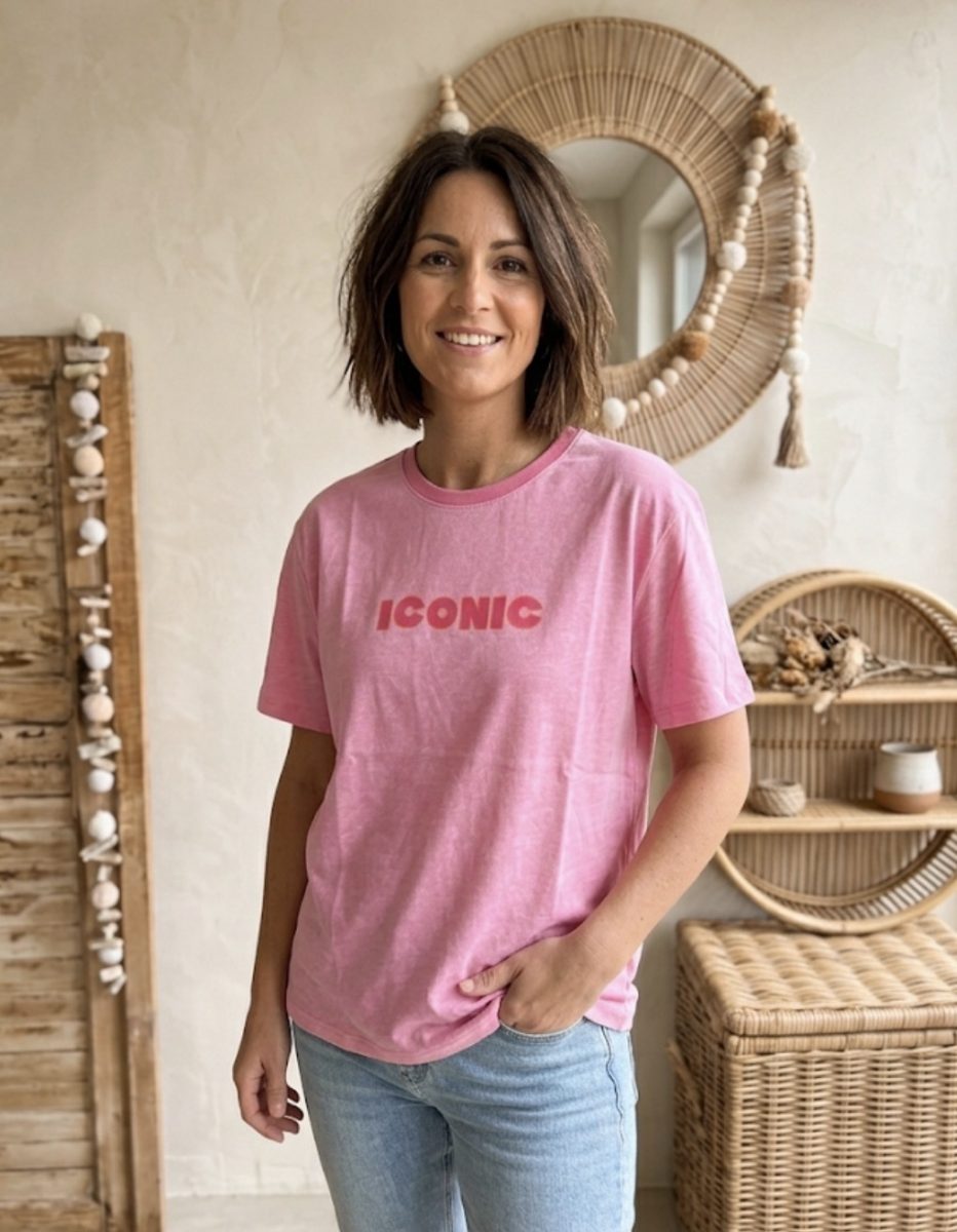 T-shirt Iconic à col rond