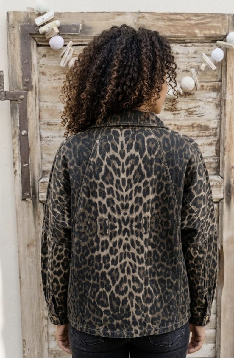 Veste en jean Safari